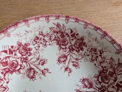 5 assiettes creuses Sarreguemines