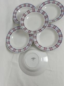 Assiettes creuses Sarreguemines Poitou