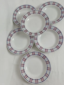 Assiettes creuses Sarreguemines Poitou