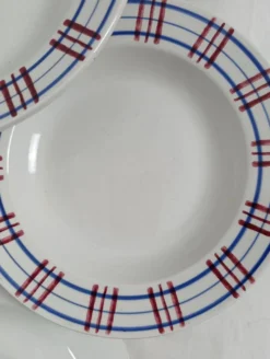 Assiettes creuses Sarreguemines Poitou