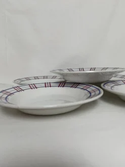 Assiettes creuses Sarreguemines Poitou