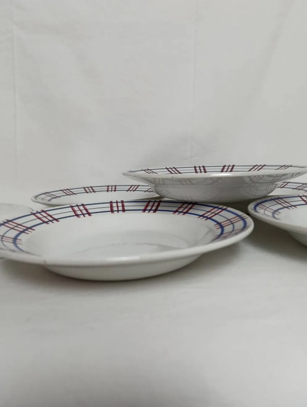 Assiettes creuses Sarreguemines Poitou