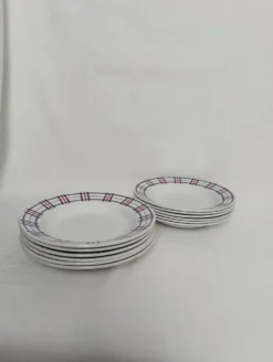 Assiettes creuses Sarreguemines Poitou