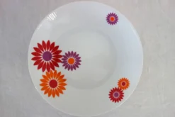 8 Assiettes Creuses Seltmann Weiden West Germany 70's