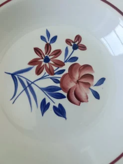 3 assiettes creuses St Amand, France 191134