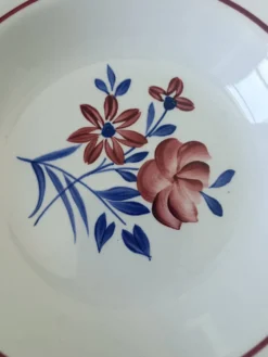 3 assiettes creuses St Amand, France 191134