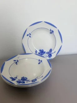 3 assiettes creuses vintage 210846