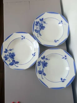 3 assiettes creuses vintage 210846