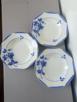 3 assiettes creuses vintage 210846