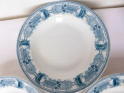 3 assiettes creuses vintage CM&C modèle Massena 220624