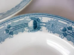 3 assiettes creuses vintage CM&C modèle Massena 220624