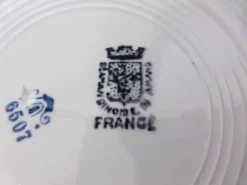 4 assiettes creuses vintage de St Amand 220631