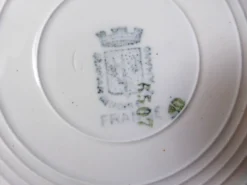 4 assiettes creuses vintage de St Amand 220628