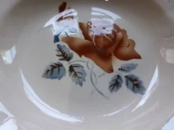 4 assiettes creuses vintage de Digoin Sarreguemines 200894