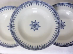 3 assiettes creuses vintage de St Amand modèle Primax 211255