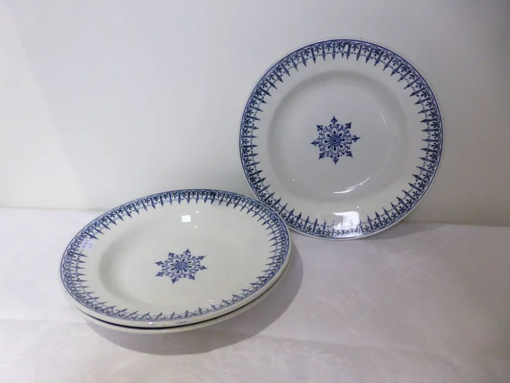 3 assiettes creuses vintage de St Amand modèle Primax 211255