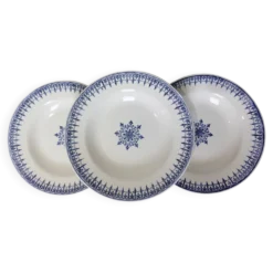 3 assiettes creuses vintage de St Amand modèle Primax 211255