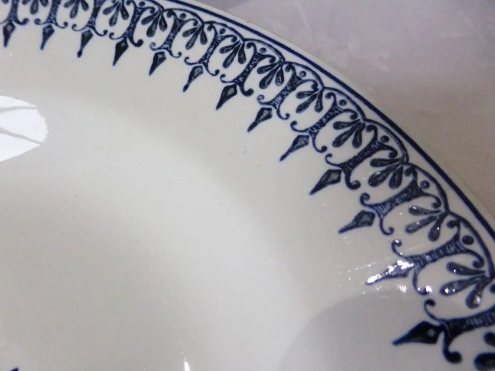 3 assiettes creuses vintage de St Amand modèle Primax 211255