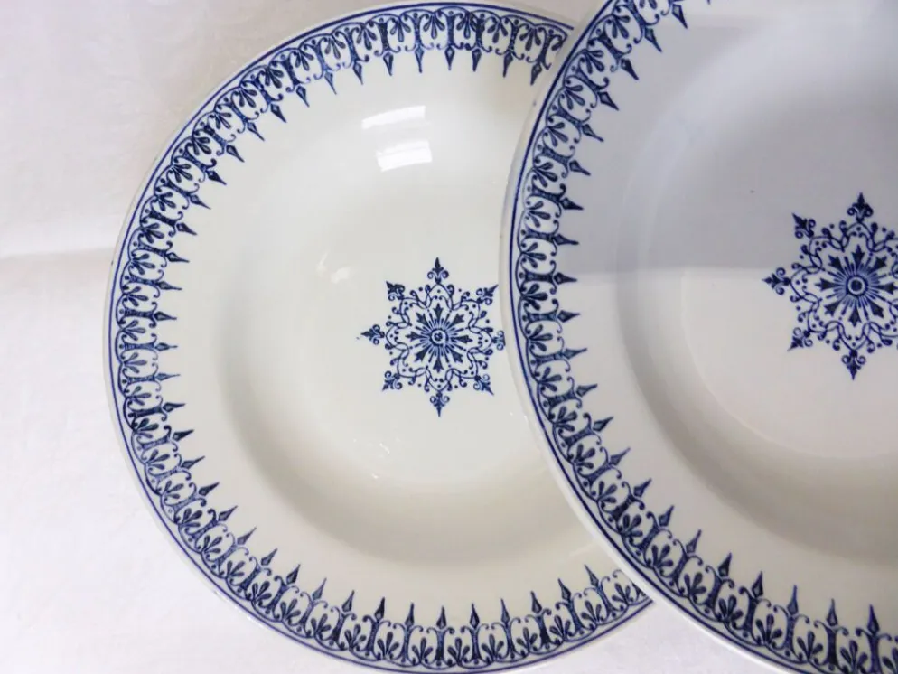 3 assiettes creuses vintage de St Amand modèle Primax 211255