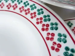 6 assiettes creuses vintage de Céranord St Amand 220505