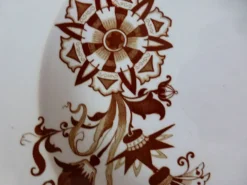 4 assiettes creuses vintage de Sarreguemines modèle Danois 210429