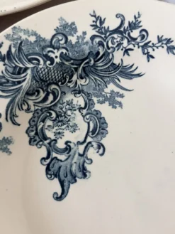 3 assiettes creuses vintage de BFK modèle Regent 220522