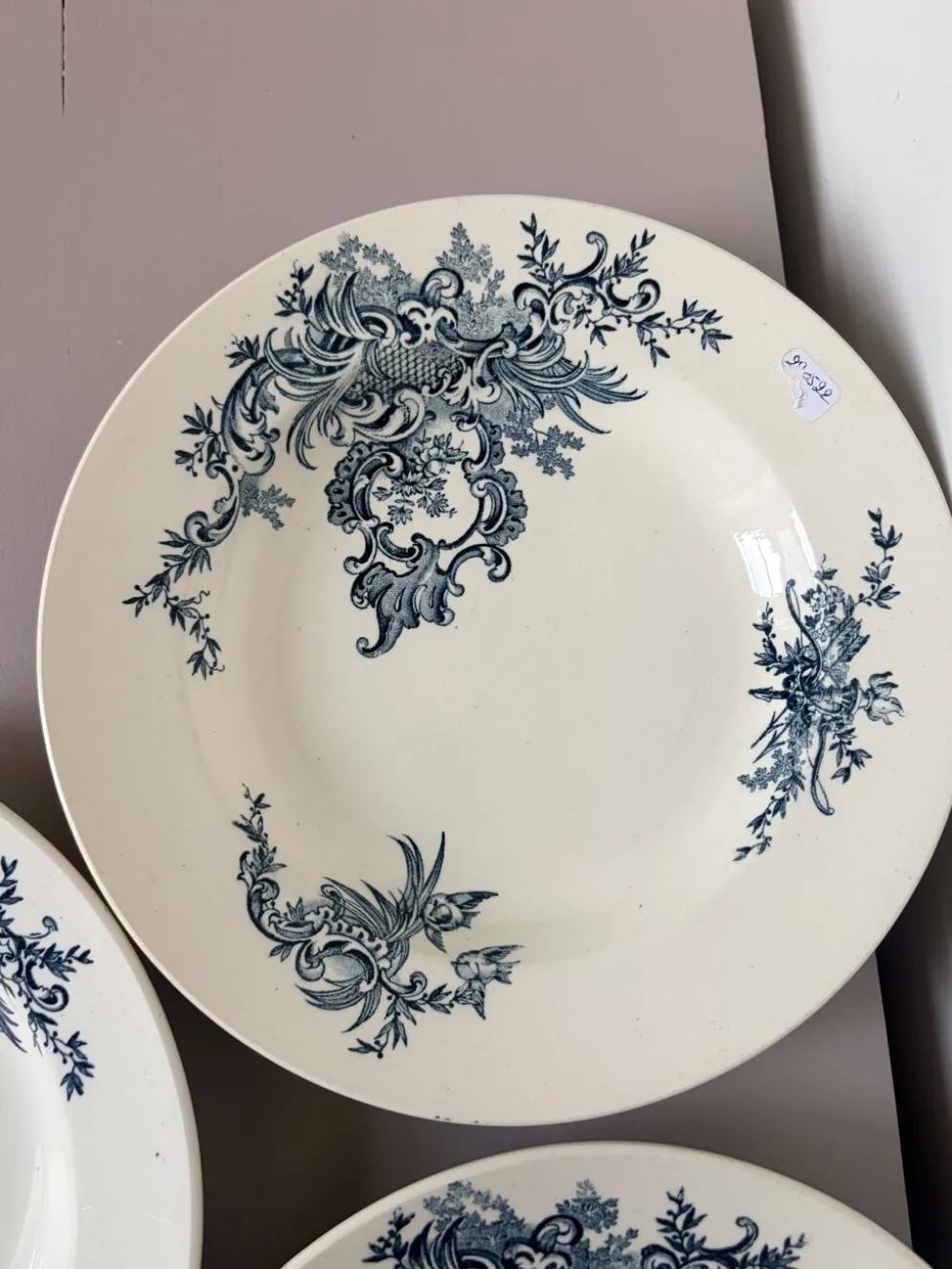 3 assiettes creuses vintage de BFK modèle Regent 220522