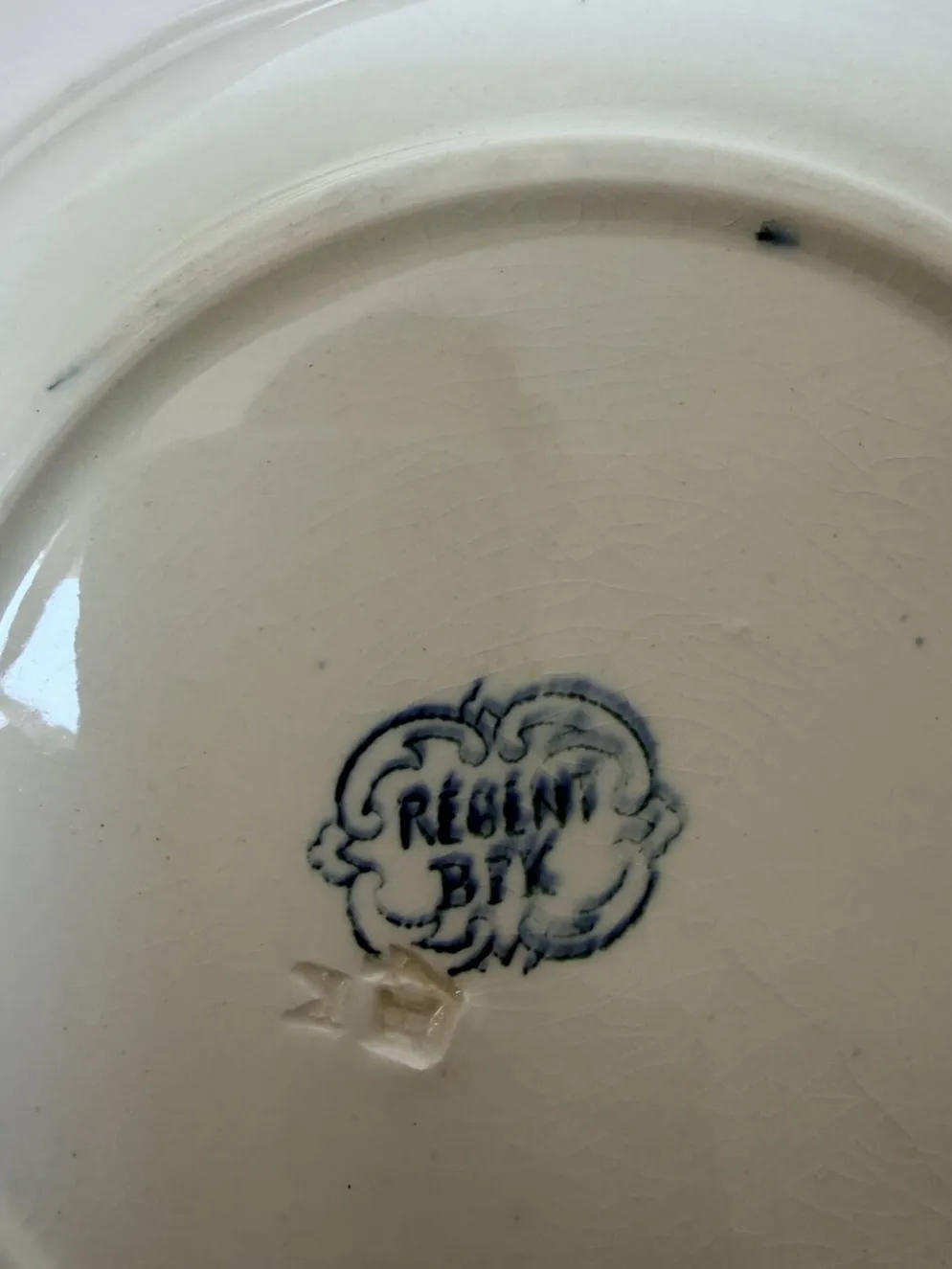 3 assiettes creuses vintage de BFK modèle Regent 220522
