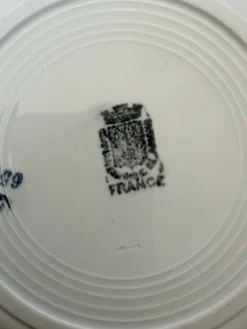 3 assiettes creuses vintage de St Amand 220645