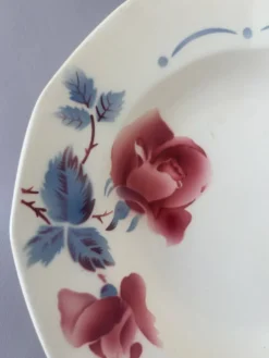 2 assiettes creuses vintage de Digoin Sarreguemines 2107128