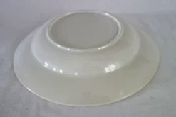 6 assiettes creuses vintage faïence de Badonviller