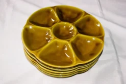 6 assiettes à crustacés Gien