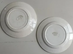 2 assiettes de Lunéville