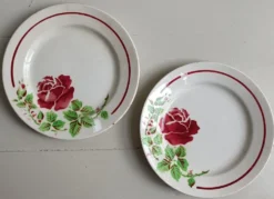 2 assiettes de Lunéville