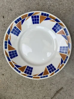 Assiettes de service Badonviller Congo
