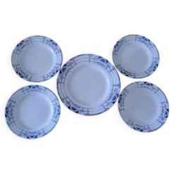 Assiettes à dessert anciennes