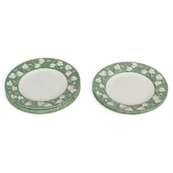 6 assiettes à dessert anglaises Churchill