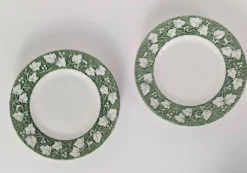6 assiettes à dessert anglaises Churchill