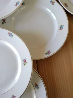 10 Assiettes à dessert Badonviller