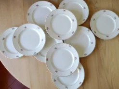 10 Assiettes à dessert Badonviller