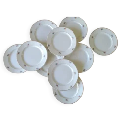 10 Assiettes à dessert Badonviller