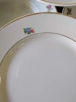 10 Assiettes à dessert Badonviller