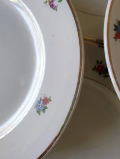 10 Assiettes à dessert Badonviller