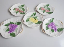 Assiettes à dessert Barbortine