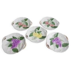 Assiettes à dessert Barbortine