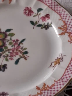 Assiettes à dessert Bernardeaud Limoges _Compagnie des Indes