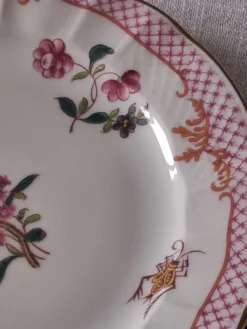 Assiettes à dessert Bernardeaud Limoges _Compagnie des Indes