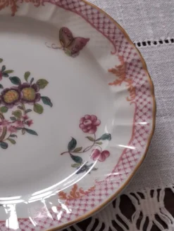 Assiettes à dessert Bernardeaud Limoges _Compagnie des Indes