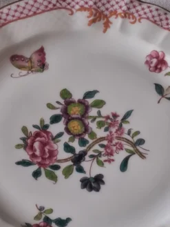 Assiettes à dessert Bernardeaud Limoges _Compagnie des Indes