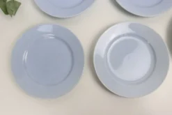 5 assiettes à dessert bleue layette, Luxembourg